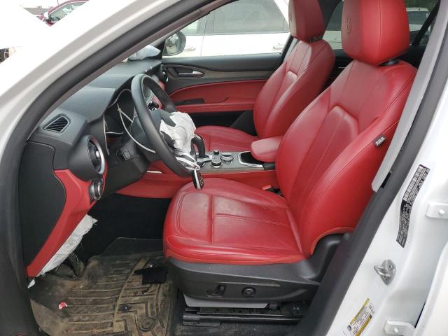 ZASPAKBN3M7D18313 - 2021 ALFA ROMEO STELVIO TI WHITE photo 7