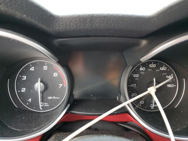 ZASPAKBN3M7D18313 - 2021 ALFA ROMEO STELVIO TI WHITE photo 9