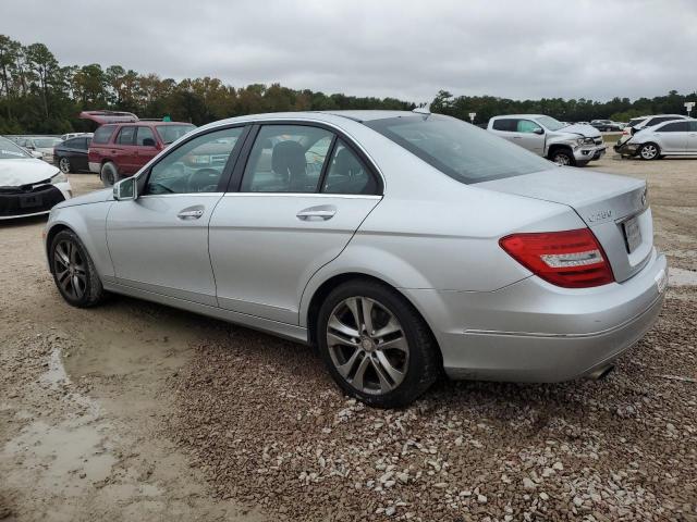 WDDGF4HB1ER317305 - 2014 MERCEDES-BENZ C 250 SILVER photo 2