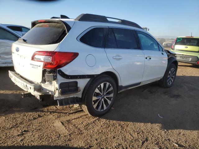 4S4BSANC0G3325148 - 2016 SUBARU OUTBACK 2.5I LIMITED WHITE photo 3