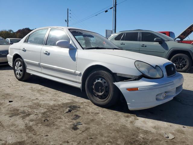 KMHWF25S43A794154 - 2003 HYUNDAI SONATA BAS GL WHITE photo 4