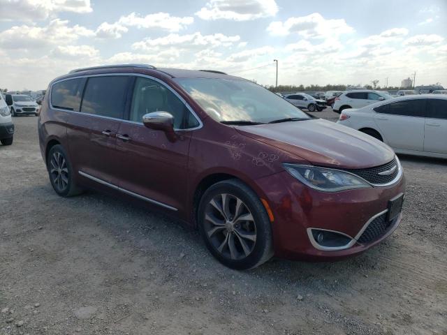 2C4RC1GG3JR107185 - 2018 CHRYSLER PACIFICA LIMITED MAROON photo 4