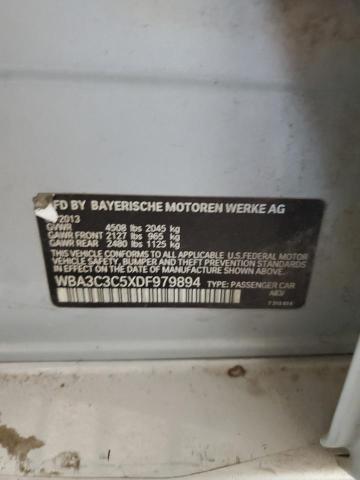 WBA3C3C5XDF979894 - 2013 BMW 320 I XDRIVE SILVER photo 12