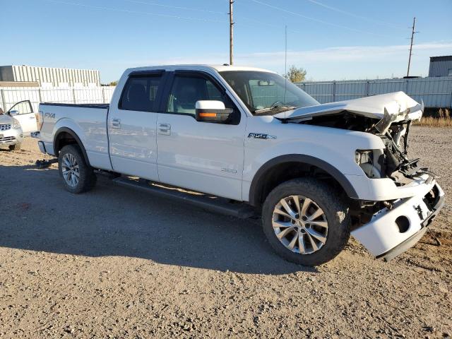 1FTFW1ET1DKE81288 - 2013 FORD F150 SUPERCREW WHITE photo 4