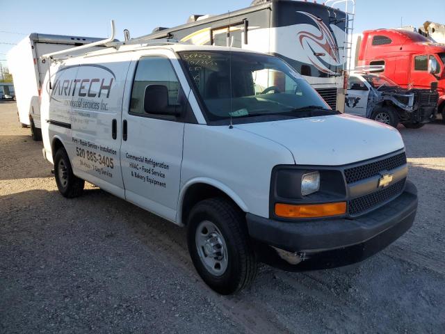 1GCWGFCF8F1147064 - 2015 CHEVROLET EXPRESS G2 WHITE photo 4