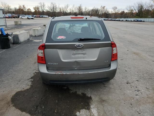 KNAFG528897228996 - 2009 KIA RONDO BASE GRAY photo 6