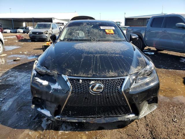 JTHCF1D26E5013163 - 2014 LEXUS IS 250 BLACK photo 5