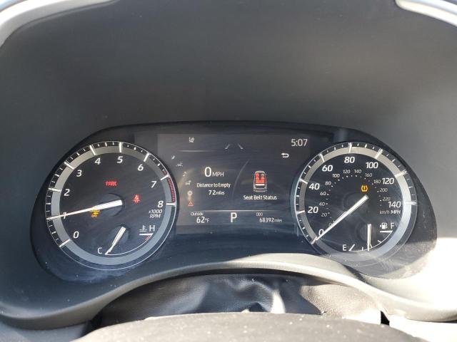 5TDGZRBH8MS123348 - 2021 TOYOTA HIGHLANDER XLE BLACK photo 9