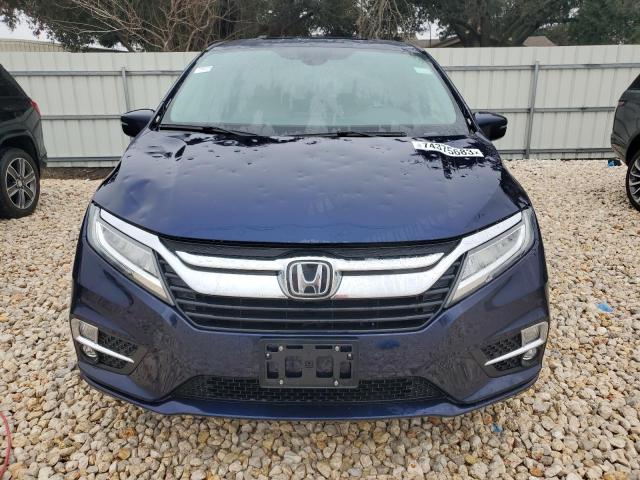 5FNRL6H92KB027872 - 2019 HONDA ODYSSEY ELITE BLUE photo 5