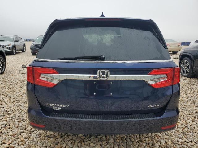 5FNRL6H92KB027872 - 2019 HONDA ODYSSEY ELITE Blau Foto 6