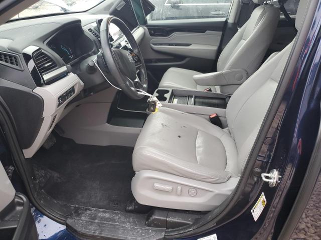 5FNRL6H92KB027872 - 2019 HONDA ODYSSEY ELITE Blau Foto 7