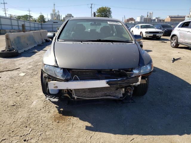 1HGFA16978L095381 - 2008 HONDA CIVIC EXL ნაცრისფერი ფოტო 5