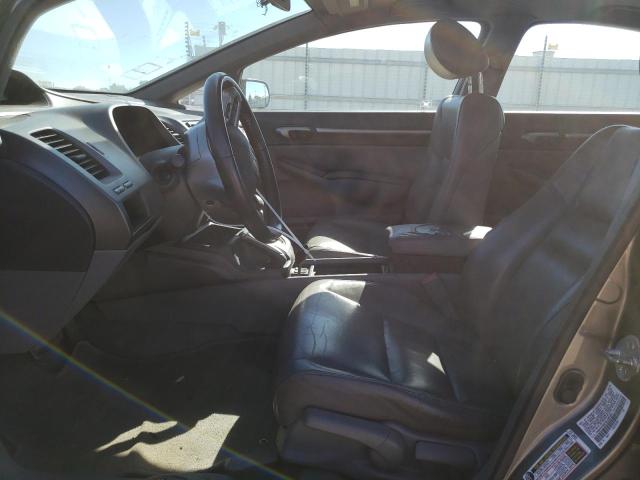 1HGFA16978L095381 - 2008 HONDA CIVIC EXL ნაცრისფერი ფოტო 7