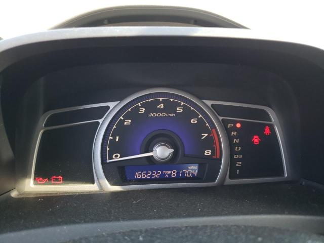 1HGFA16978L095381 - 2008 HONDA CIVIC EXL ნაცრისფერი ფოტო 9