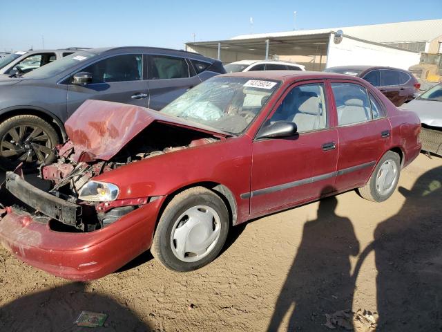 1Y1SK52891Z428788 - 2001 CHEVROLET GEO PRIZM BASE BURGUNDY photo 1