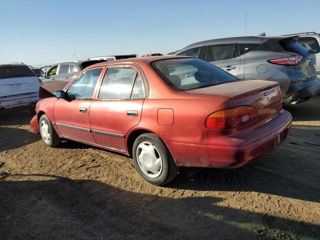 1Y1SK52891Z428788 - 2001 CHEVROLET GEO PRIZM BASE BURGUNDY photo 2