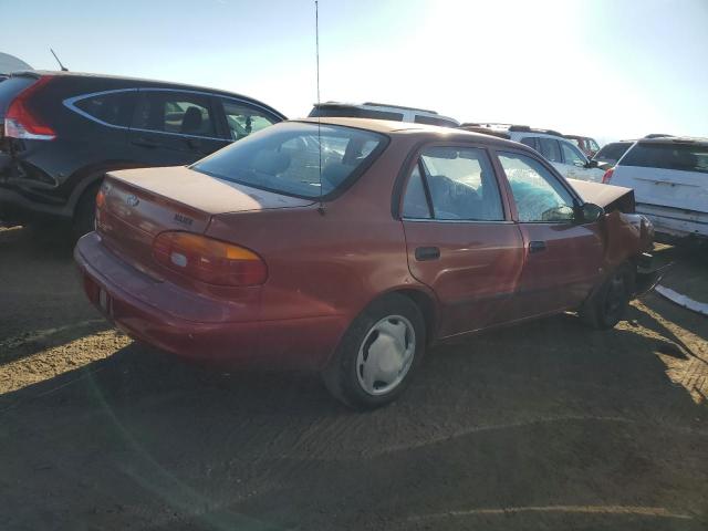 1Y1SK52891Z428788 - 2001 CHEVROLET GEO PRIZM BASE BURGUNDY photo 3