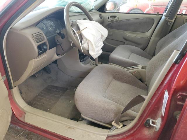1Y1SK52891Z428788 - 2001 CHEVROLET GEO PRIZM BASE BURGUNDY photo 7
