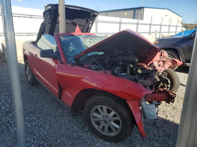 1ZVHT84N385120627 - 2008 FORD MUSTANG RED photo 4