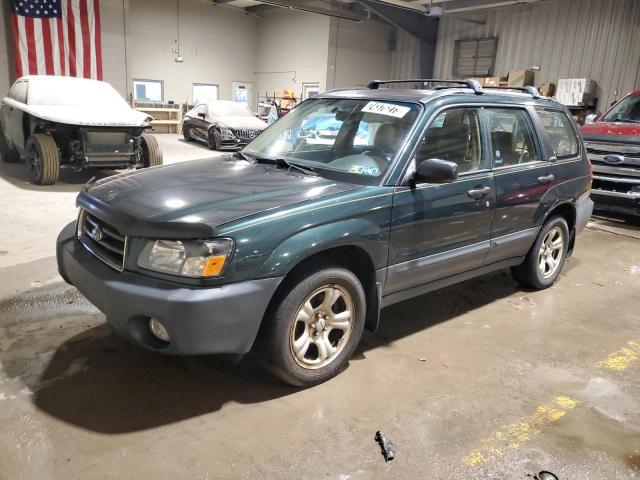 JF1SG63603H748704 - 2003 SUBARU FORESTER 2.5X GREEN photo 1