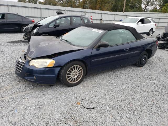 1C3EL55R35N653275 - 2005 CHRYSLER SEBRING TOURING BLUE photo 1