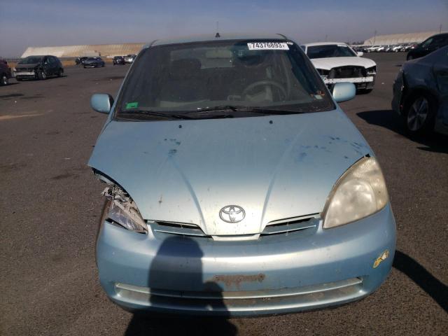 JT2BK12U910024770 - 2001 TOYOTA PRIUS TURQUOISE photo 5