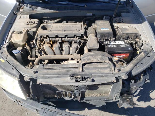 5NPET4AC3AH655139 - 2010 HYUNDAI SONATA GLS SILVER photo 11