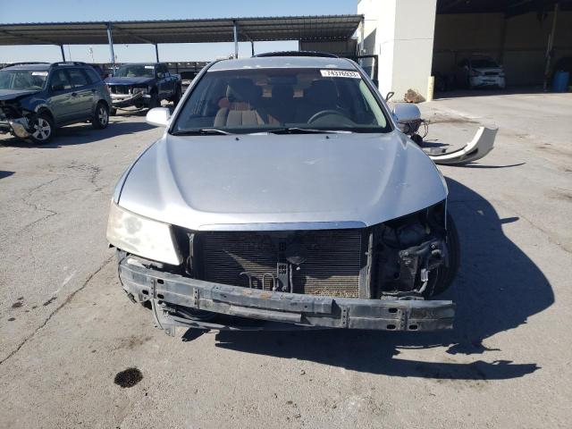 5NPET4AC3AH655139 - 2010 HYUNDAI SONATA GLS SILVER photo 5