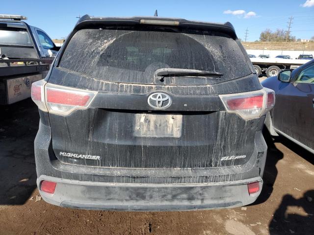 5TDJKRFH1GS287808 - 2016 TOYOTA HIGHLANDER XLE 黑色 照片 6