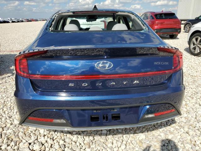 5NPEG4JA3MH091144 - 2021 HYUNDAI SONATA SE BLUE photo 6