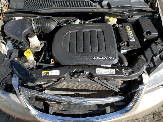 2C4RC1CG3DR614503 - 2013 CHRYSLER TOWN & COU TOURING L GOLD photo 12