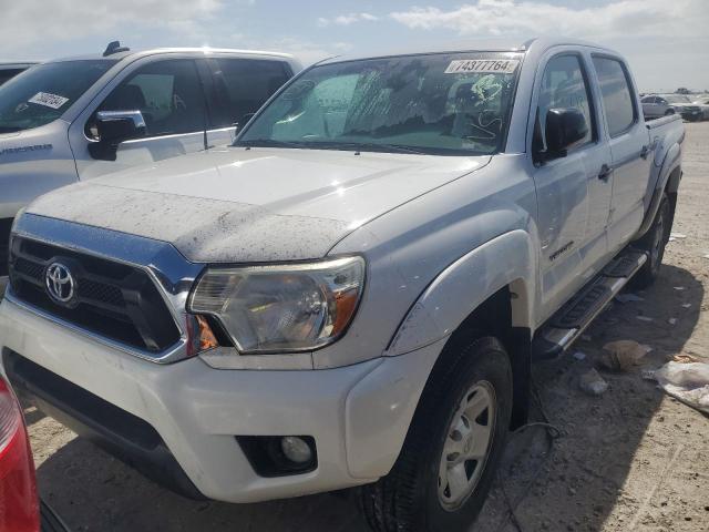 5TFJU4GN5FX087315 - 2015 TOYOTA TACOMA DOUBLE CAB PRERUNNER WHITE photo 1