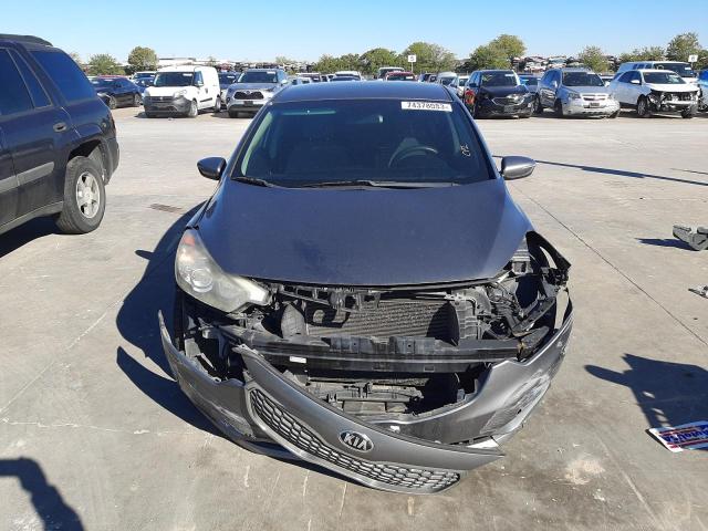 KNAFX4A66G5554038 - 2016 KIA FORTE LX GRAY photo 5