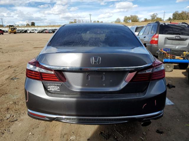 1HGCR2F35HA247215 - 2017 HONDA ACCORD LX GRAY photo 6