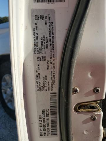 3C6UR5DJXNG439465 - 2022 RAM 2500 BIG HORN/LONE STAR WHITE photo 12