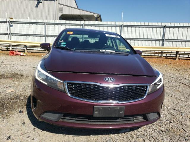 3KPFK4A70HE090891 - 2017 KIA FORTE LX BURGUNDY photo 5