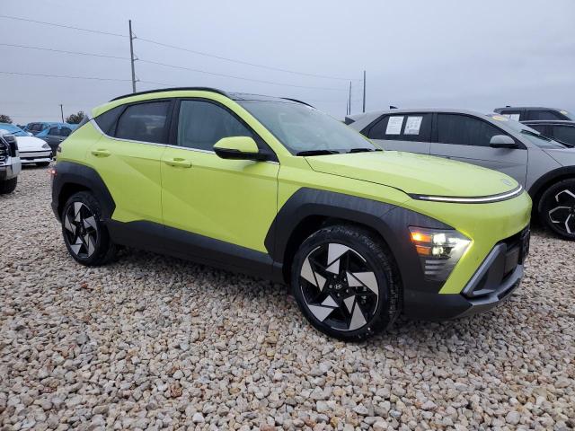 KM8HE3A38RU032906 - 2024 HYUNDAI KONA LIMITED GREEN photo 4