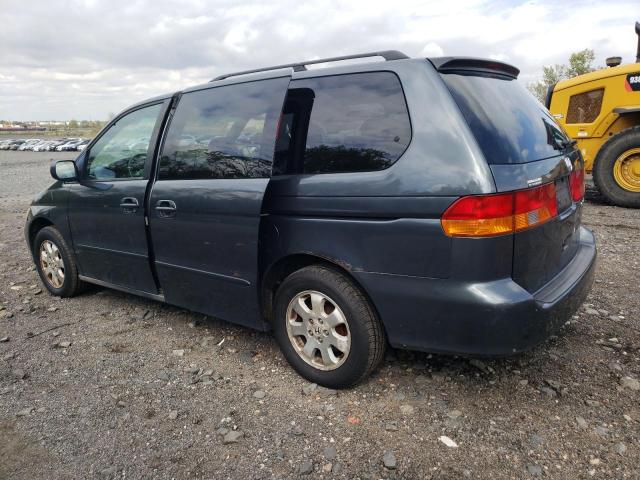 5FNRL18804B132391 - 2004 HONDA ODYSSEY EX BLUE photo 2