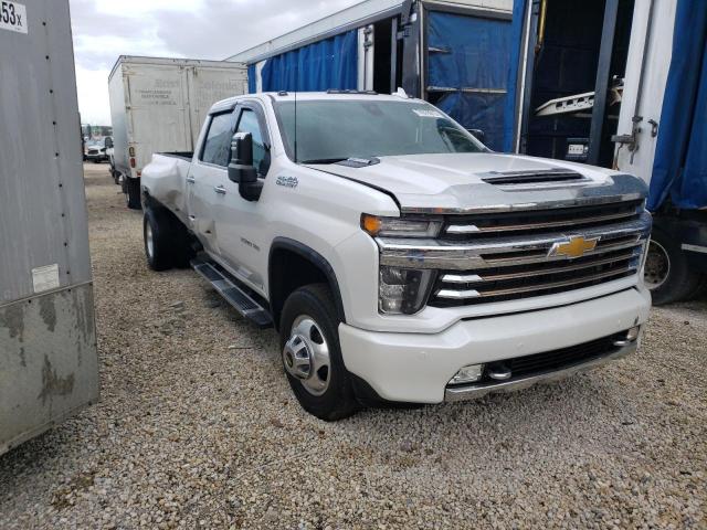 1GC4YVEYXMF159827 - 2021 CHEVROLET SILVERADO K3500 HIGH COUNTRY WHITE photo 4