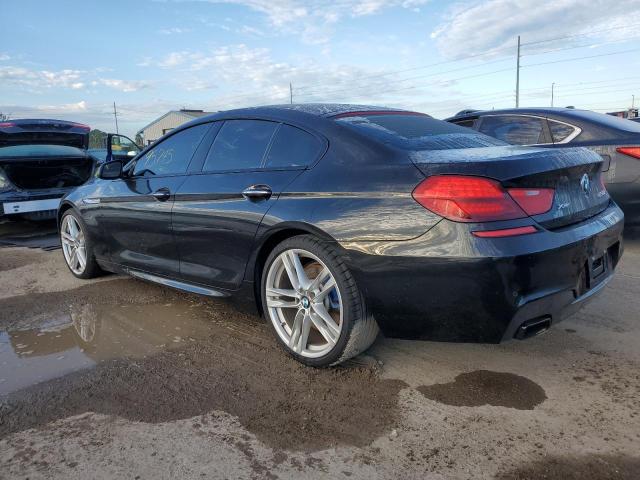 WBA6D6C39HG388580 - 2017 BMW 650 XI GRAN COUPE BLACK photo 2