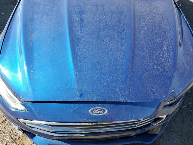 3FA6P0RU9JR231742 - 2018 FORD FUSION TITANIUM/PLATINUM HEV BLUE photo 11