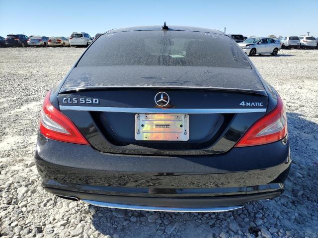 WDDLJ9BB7EA121127 - 2014 MERCEDES-BENZ CLS 550 4MATIC BLACK photo 6