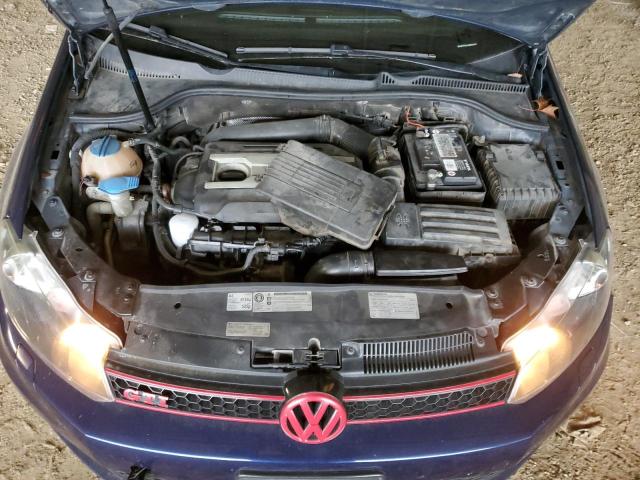 WVWFV7AJ1CW293615 - 2012 VOLKSWAGEN GTI BLUE photo 11