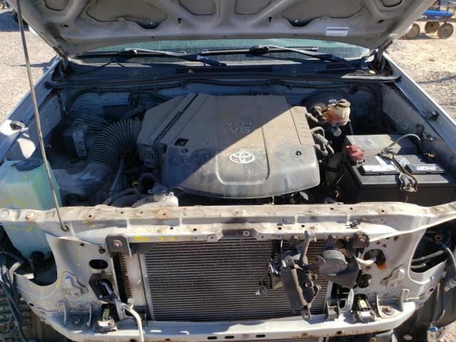 5TEJU62N79Z616232 - 2009 TOYOTA TACOMA DOUBLE CAB PRERUNNER SILVER photo 11