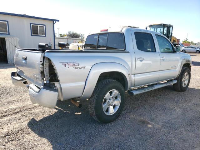 5TEJU62N79Z616232 - 2009 TOYOTA TACOMA DOUBLE CAB PRERUNNER SILVER photo 3
