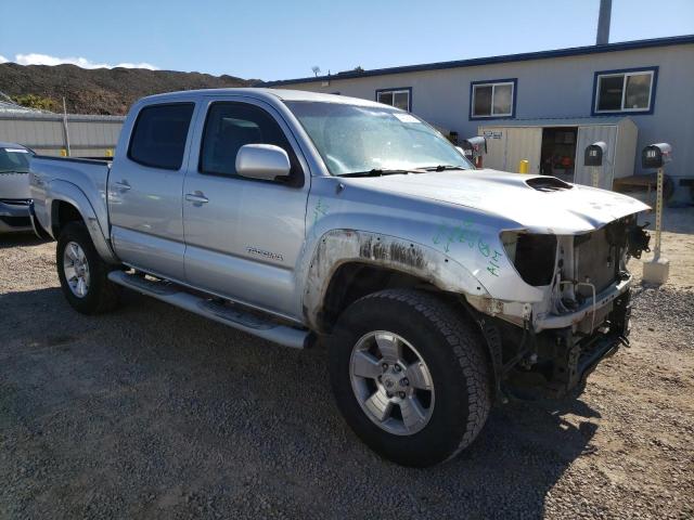 5TEJU62N79Z616232 - 2009 TOYOTA TACOMA DOUBLE CAB PRERUNNER SILVER photo 4
