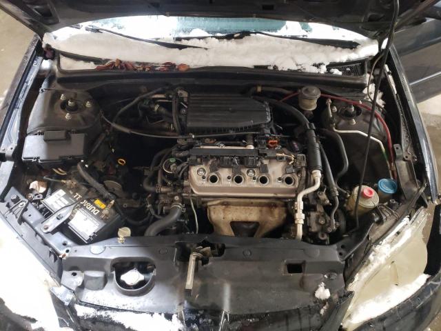 2HGES16335H512265 - 2005 HONDA CIVIC DX VP BLACK photo 11