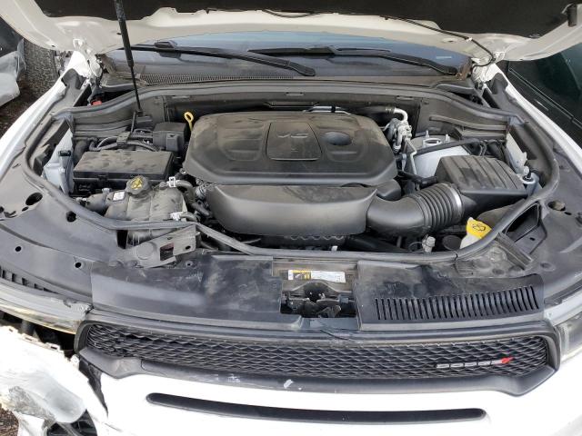 1C4RDHDG1LC307343 - 2020 DODGE DURANGO GT WHITE photo 12