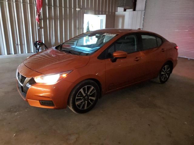 3N1CN8EV0ML924855 - 2021 NISSAN VERSA SV ORANGE photo 1