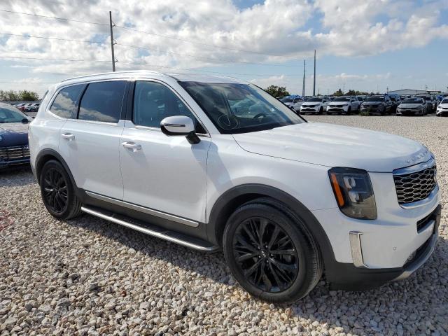 5XYP5DHC1LG087122 - 2020 KIA TELLURIDE SX WHITE photo 4